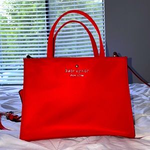Kate Spade medium red tote